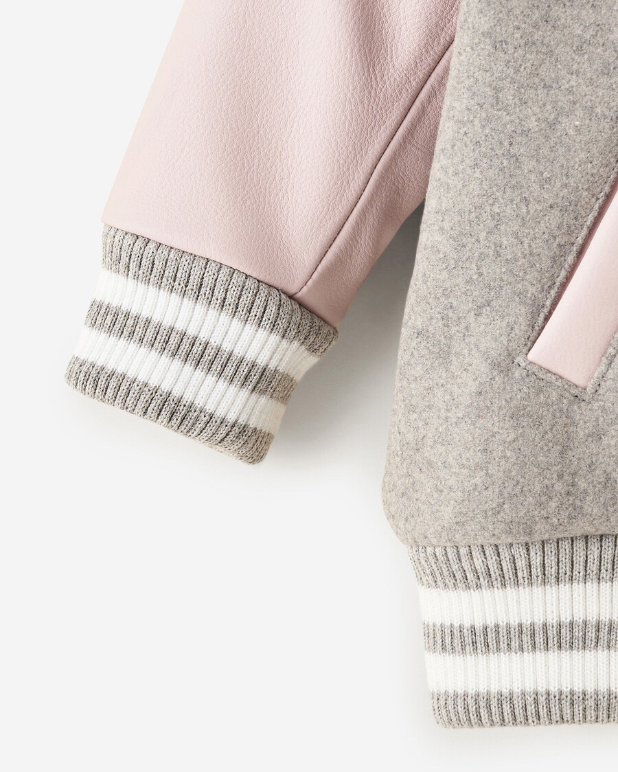 chaqueta universitaria canadiense para niños pequeños 2.0