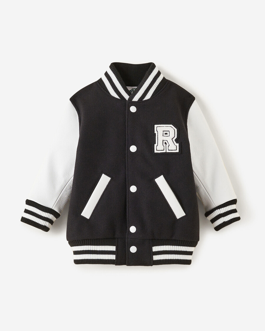 chaqueta universitaria canadiense para niños pequeños 2.0