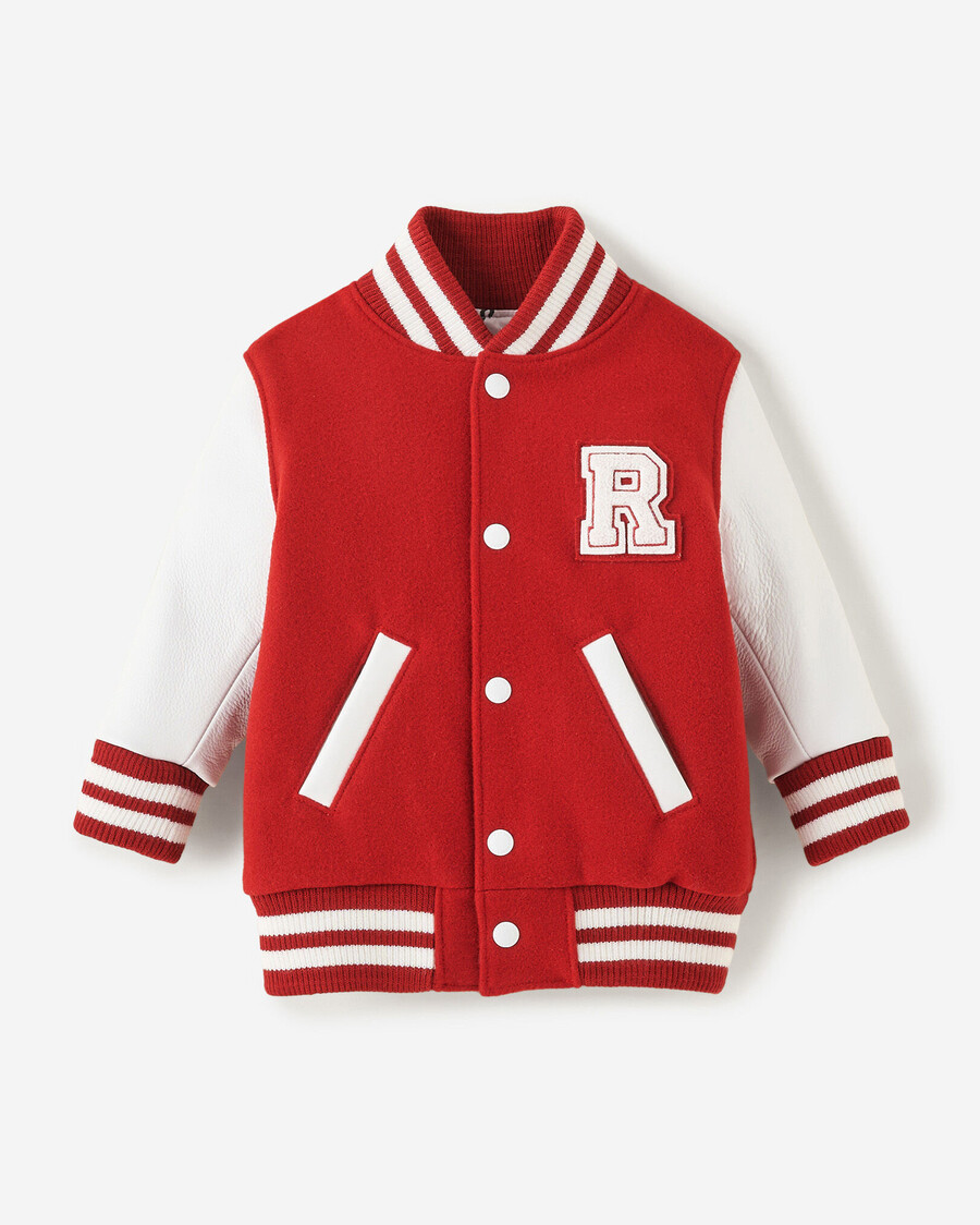 chaqueta universitaria canadiense para niños pequeños 2.0