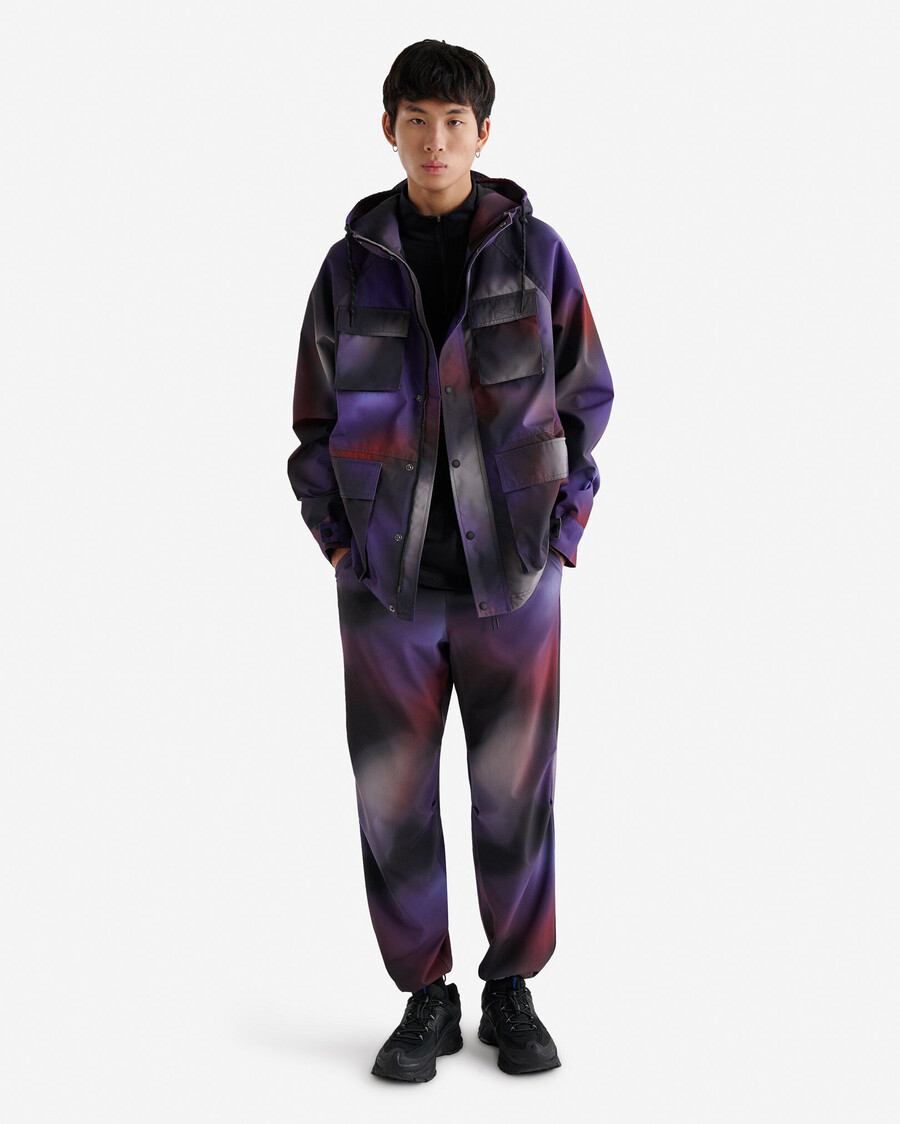 chaqueta de campo con capucha