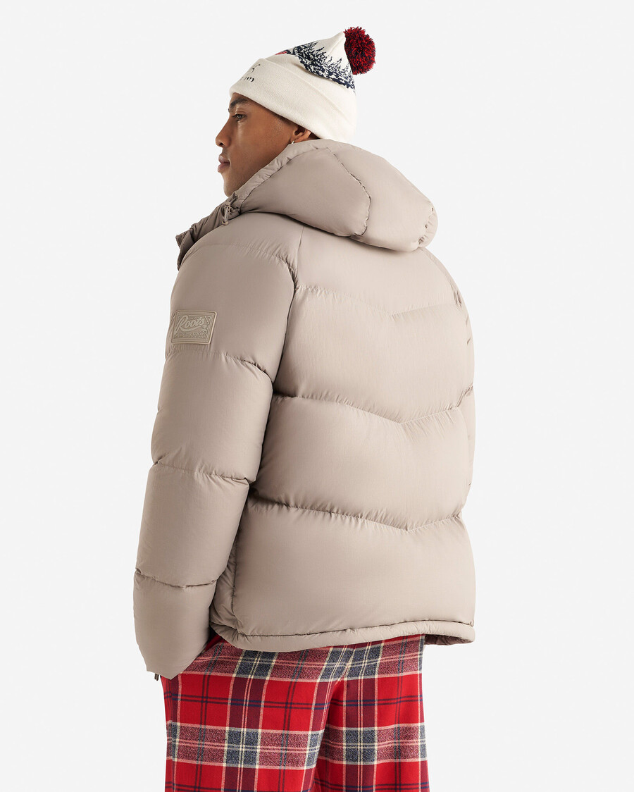 chaqueta acolchada roots down