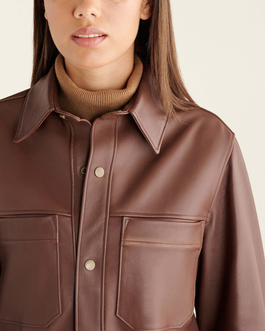 camisa de cuero encore