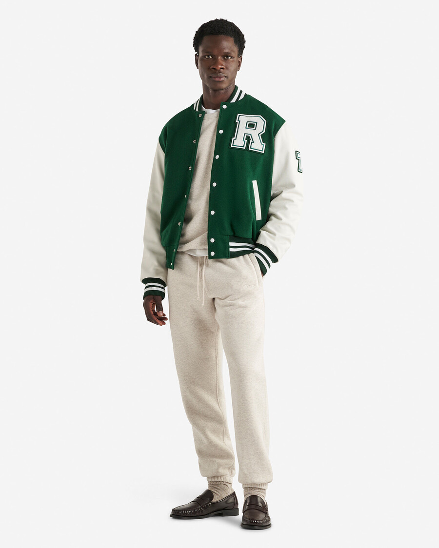 chaqueta universitaria vintage para hombre