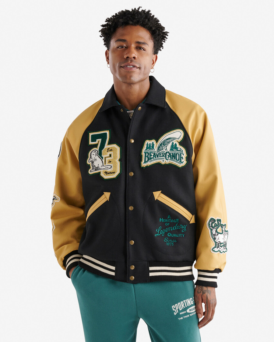 chaqueta universitaria beaver canoe