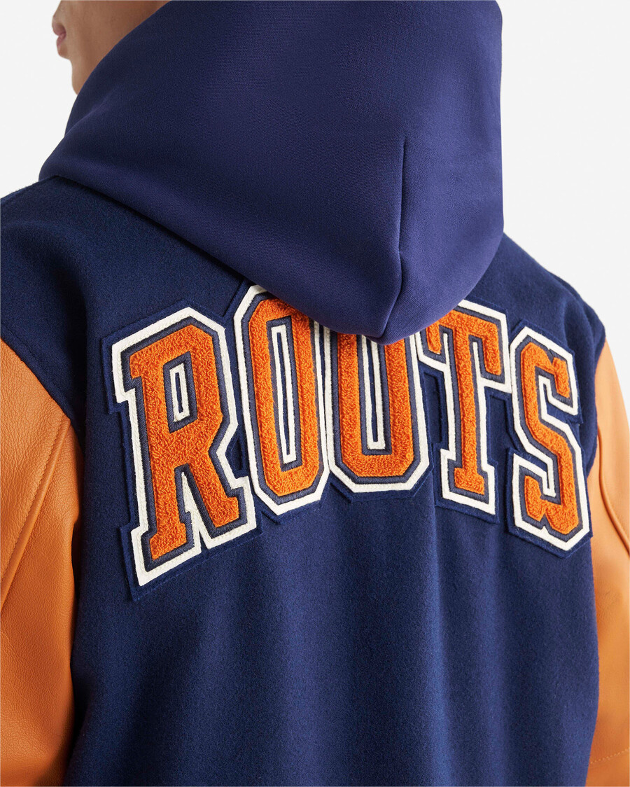 chaqueta universitaria vintage para hombre