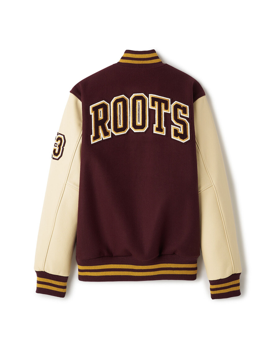 chaqueta universitaria vintage para hombre