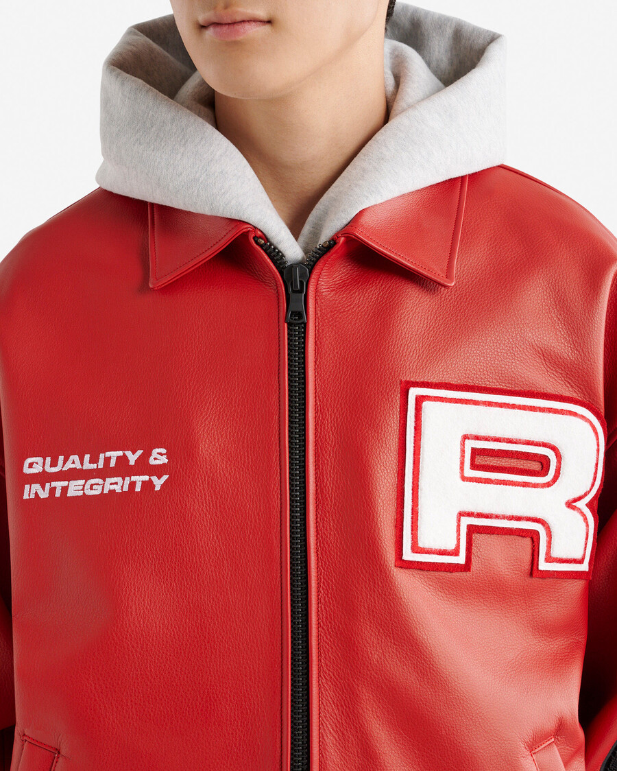 chaqueta de cuero alpine goods