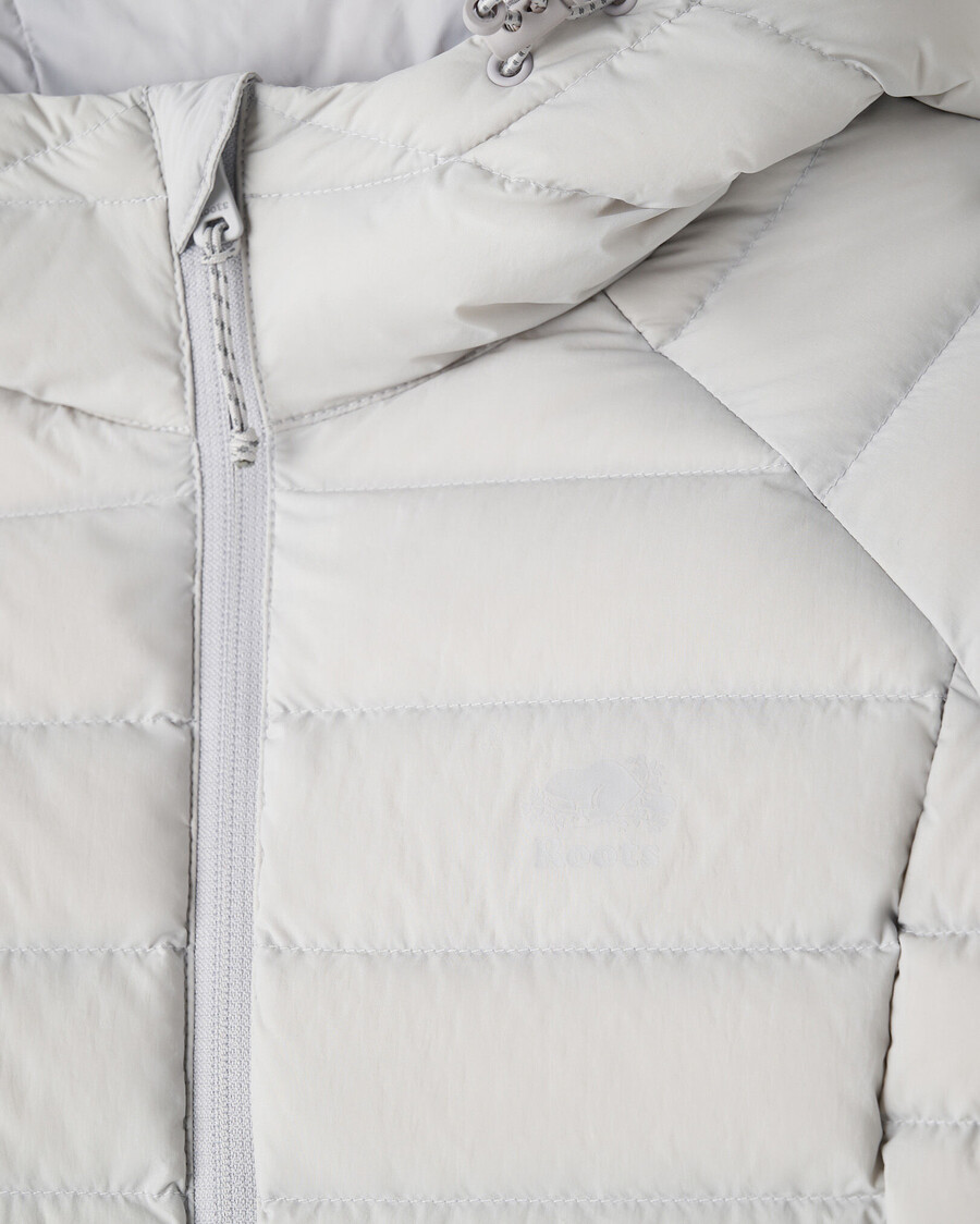 chaqueta plegable roots down
