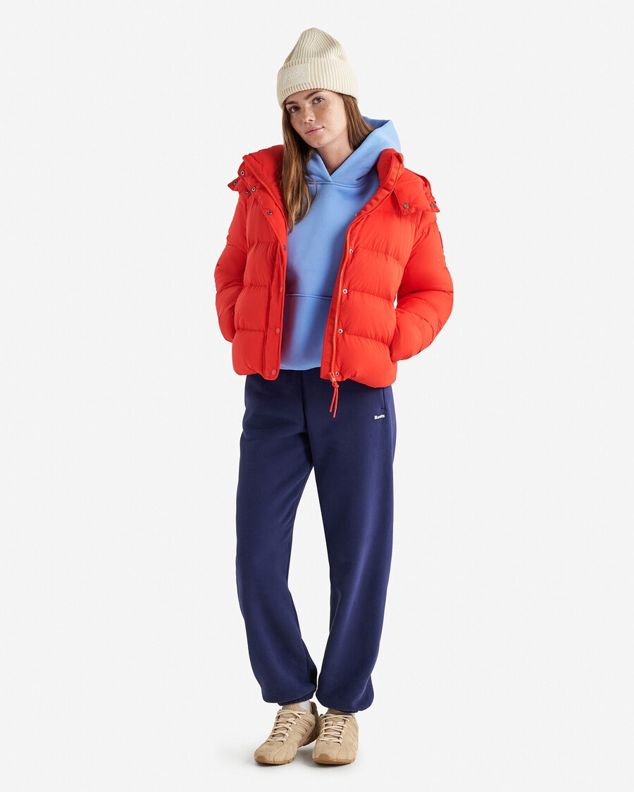 chaqueta acolchada roots down