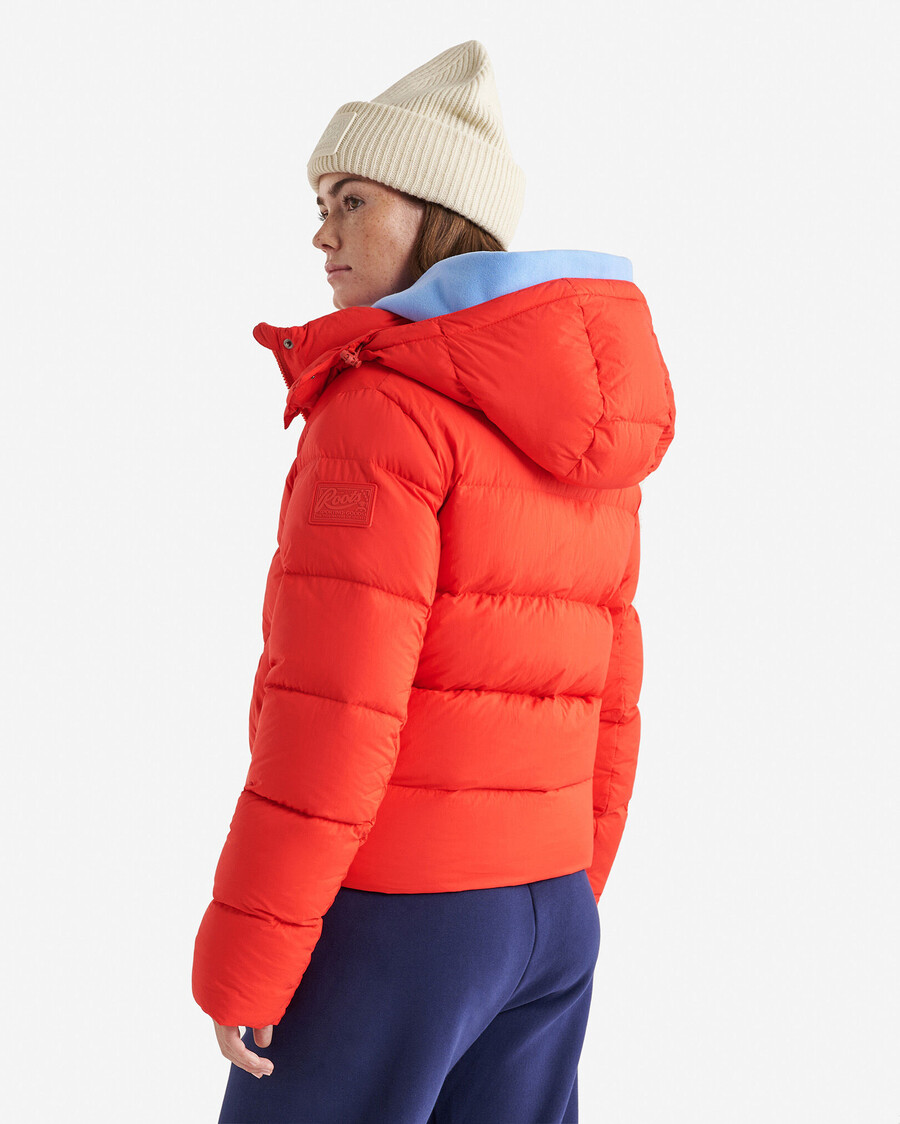 chaqueta acolchada roots down