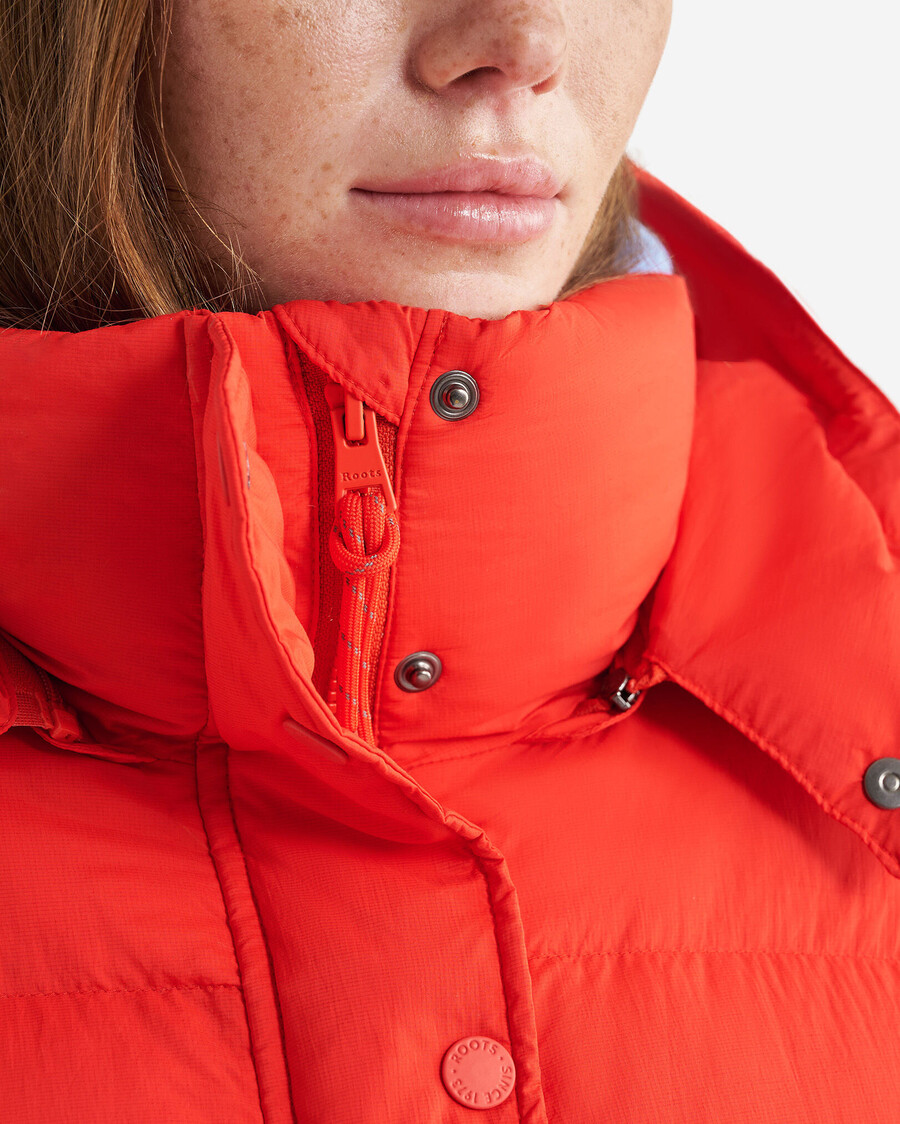 chaqueta acolchada roots down