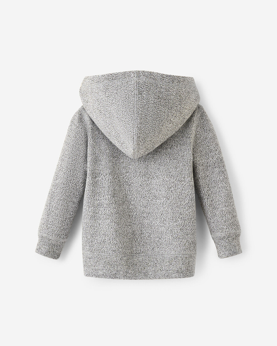 sudadera con capucha y cremallera completa original orgánica para bebé