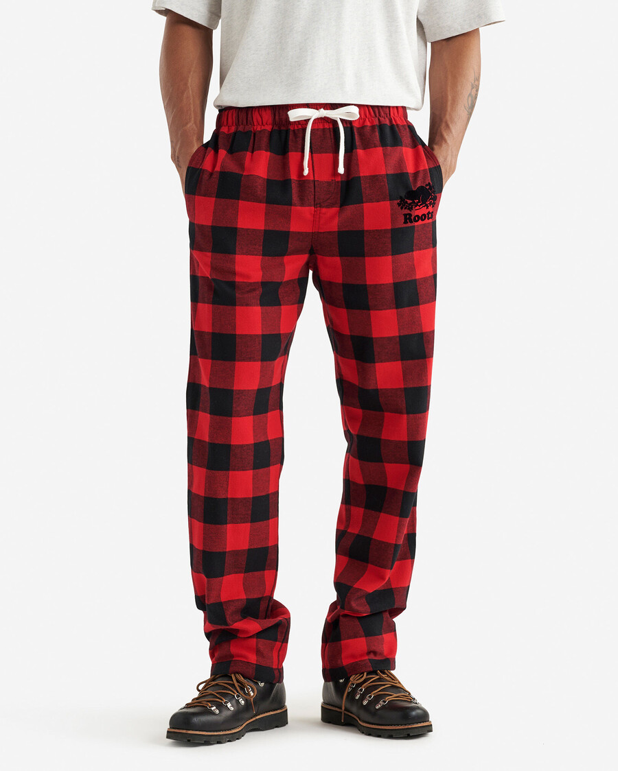 pantalón de pijama a cuadros para hombre