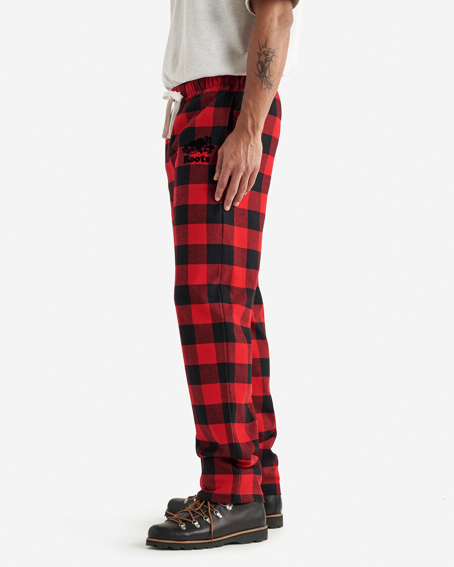 pantalón de pijama a cuadros para hombre