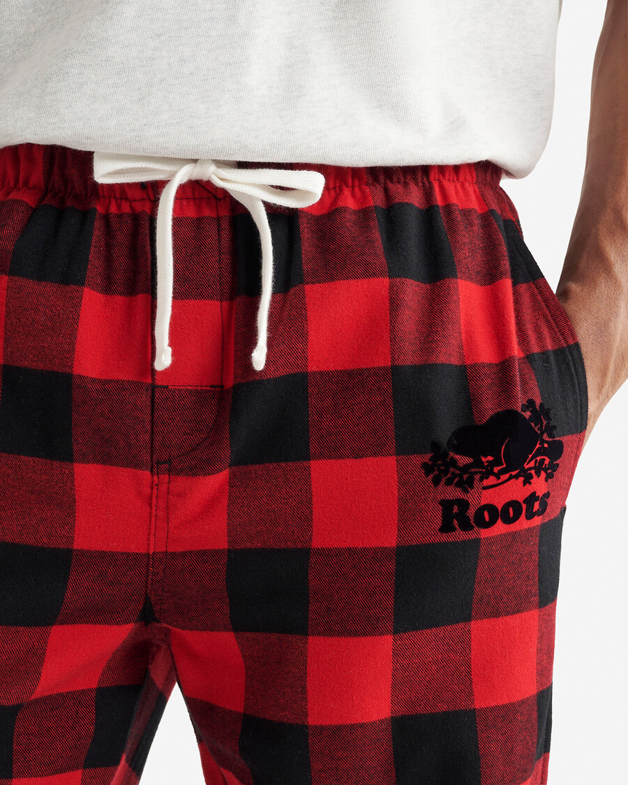 pantalón de pijama a cuadros para hombre