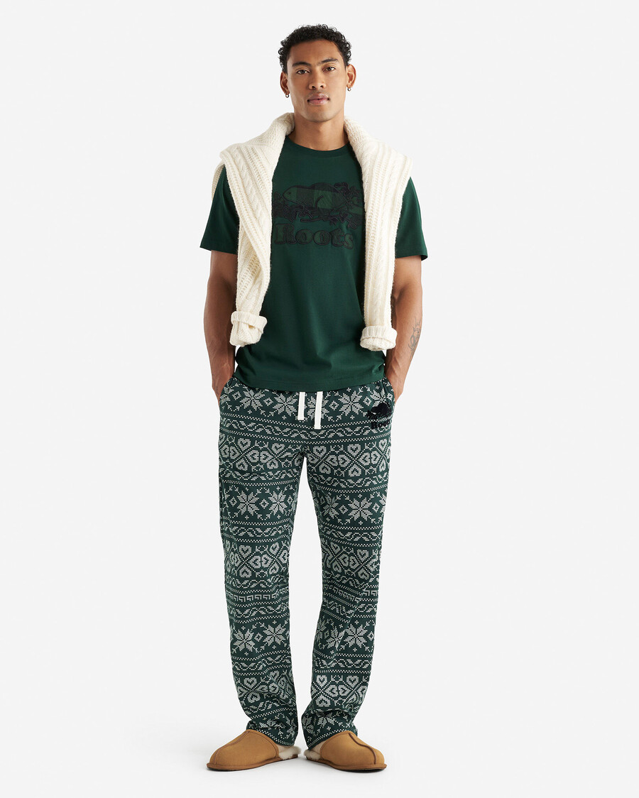 pantalón de pijama navideño para hombre
