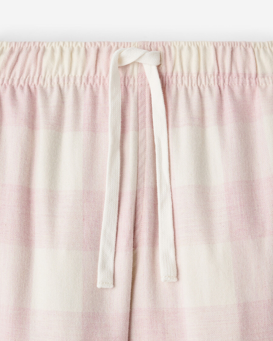conjunto de pijama a cuadros para mujer