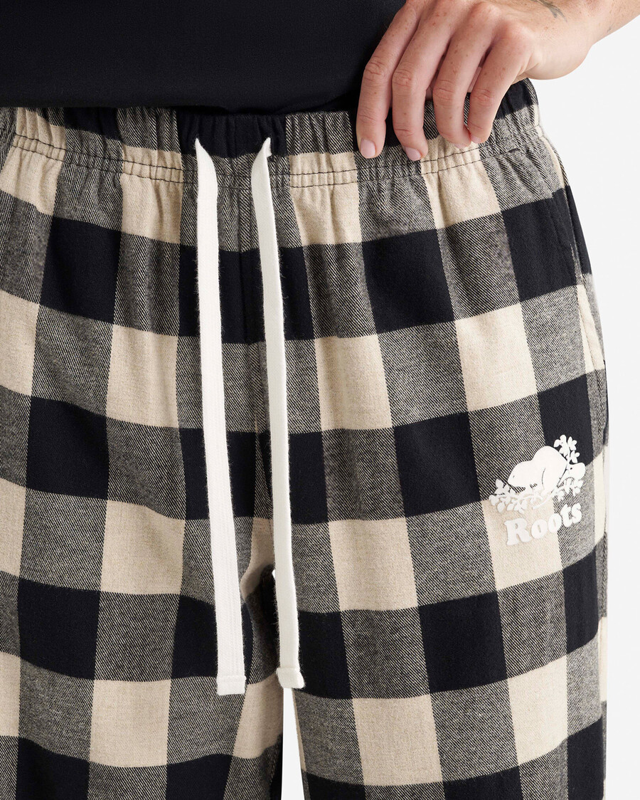 pantalón de pijama a cuadros para mujer