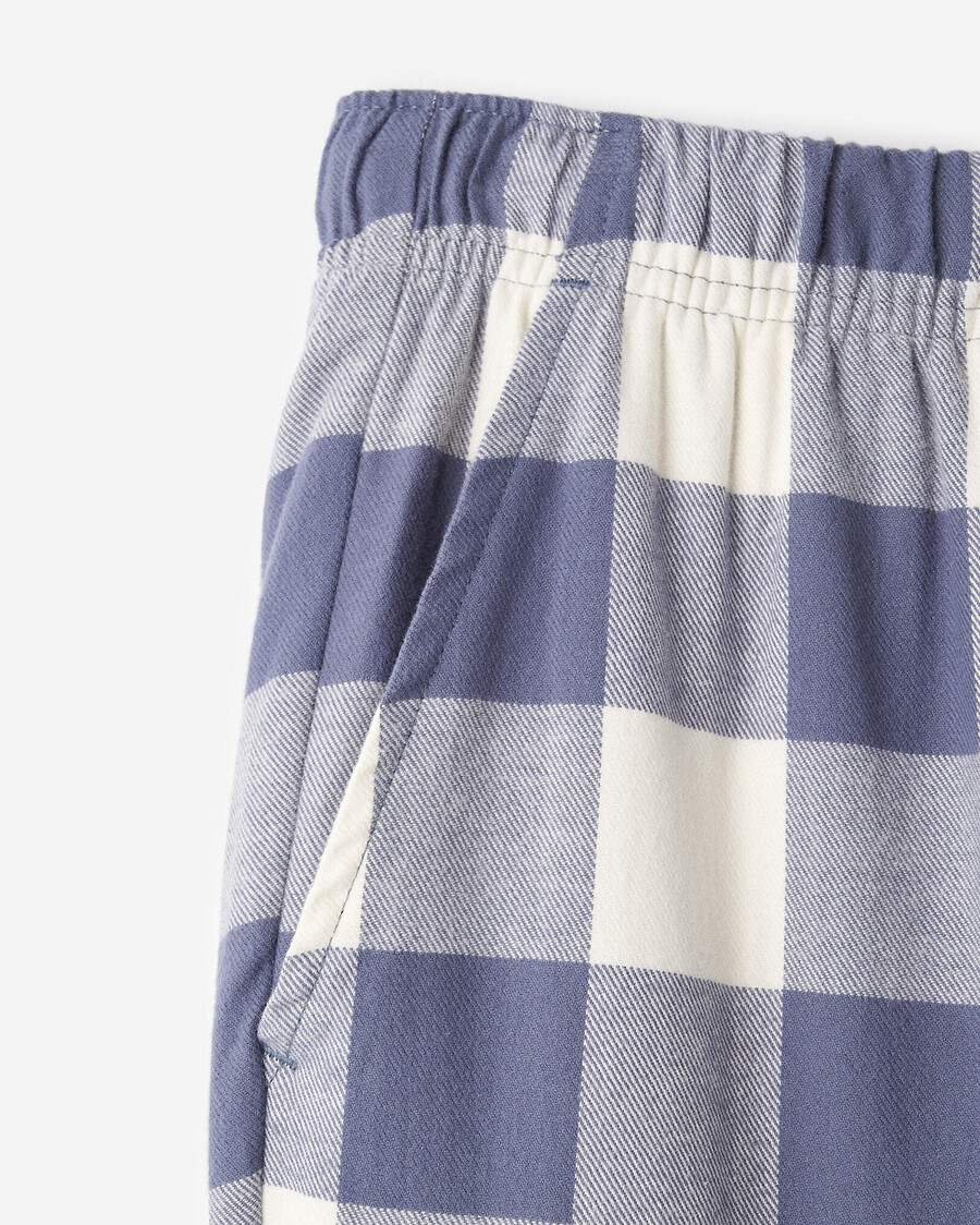 pantalón de pijama a cuadros para mujer