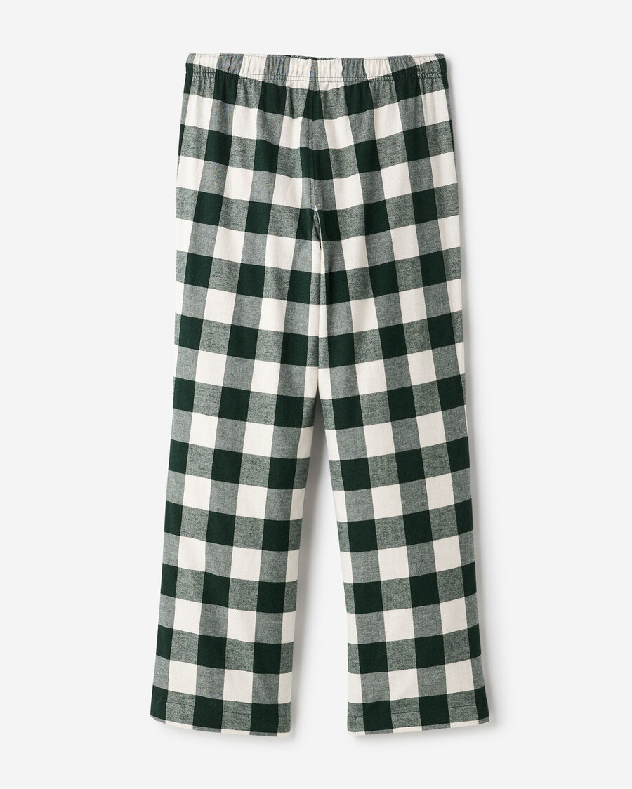 pantalón de pijama a cuadros para mujer