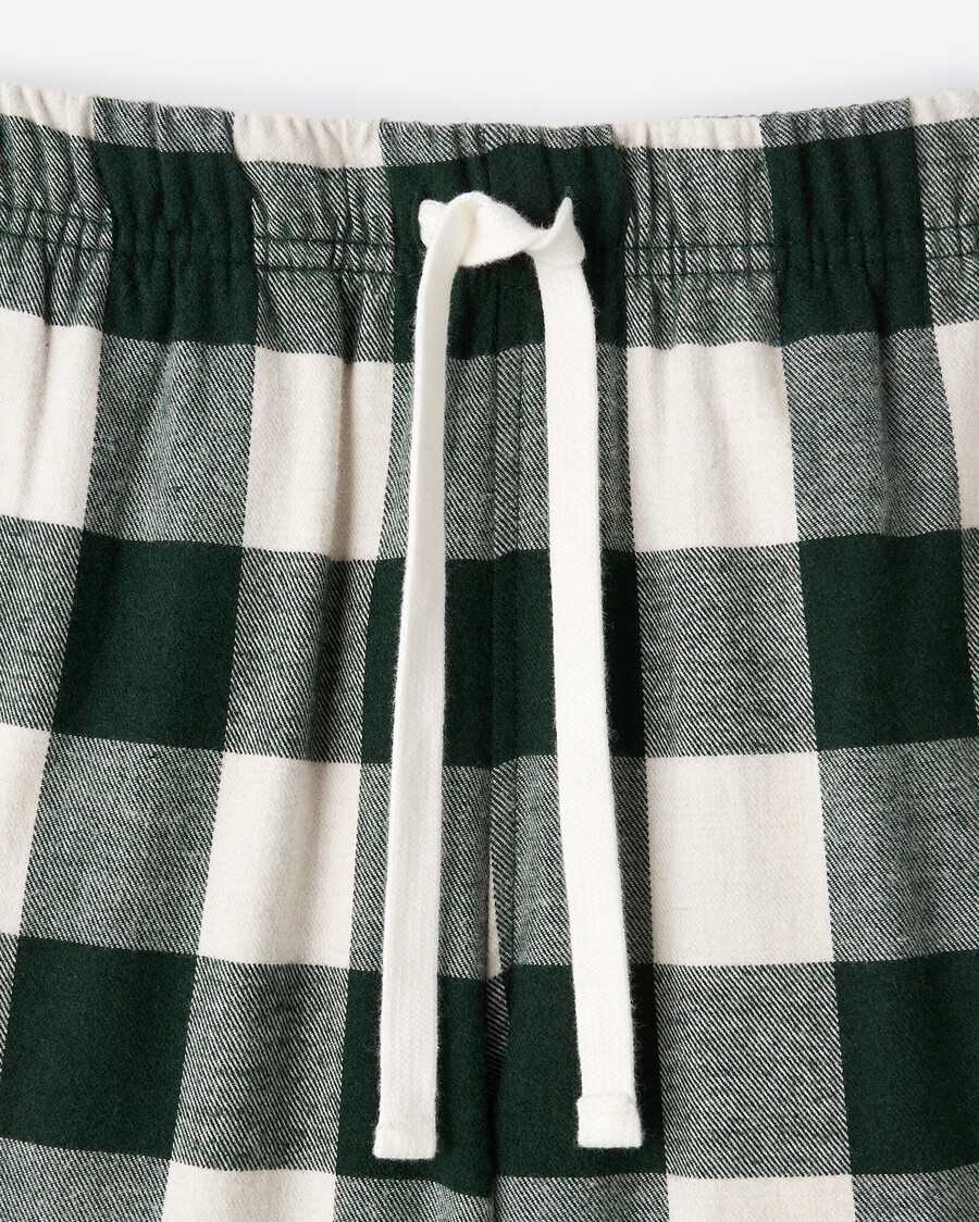 pantalón de pijama a cuadros para mujer