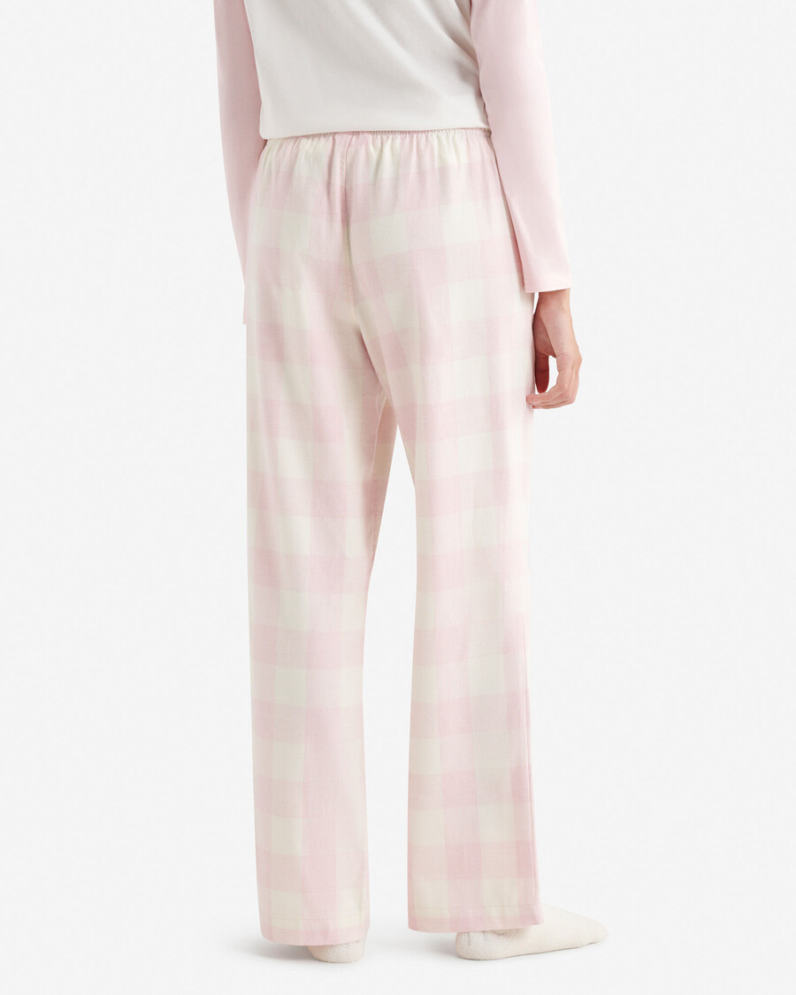 pantalón de pijama a cuadros para mujer
