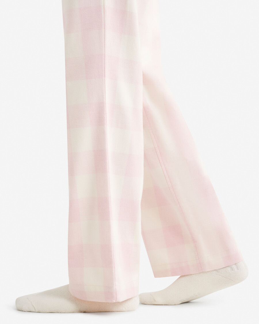pantalón de pijama a cuadros para mujer