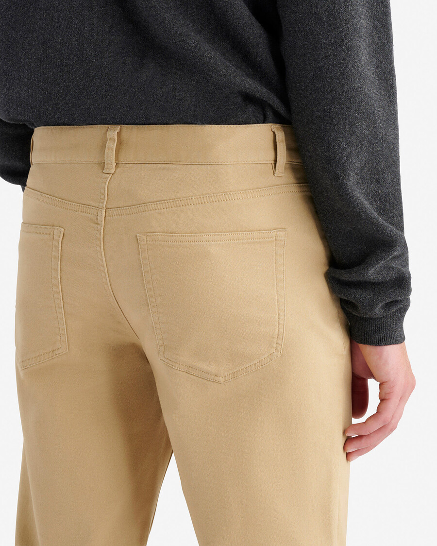 pantalón park stretch de 5 bolsillos con entrepierna de 32 pulgadas