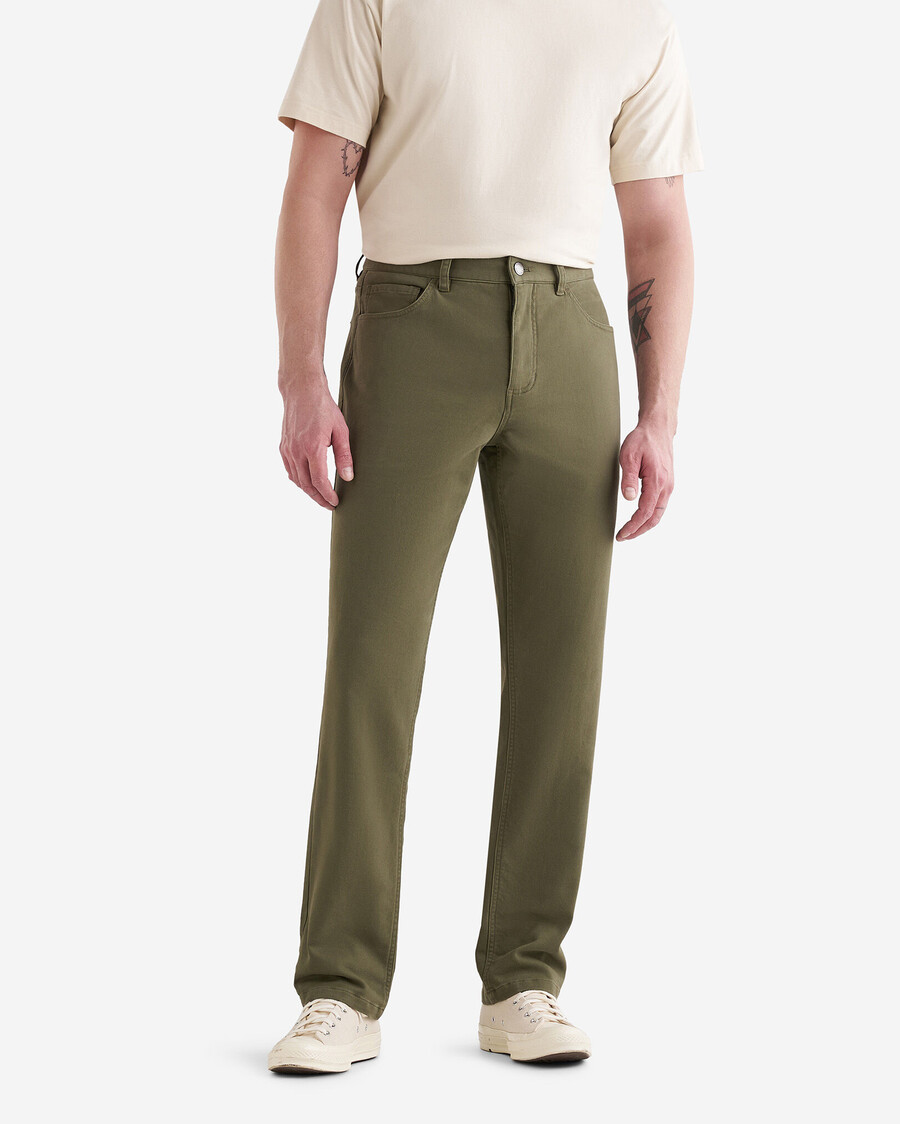 pantalón park stretch de 5 bolsillos con entrepierna de 32 pulgadas