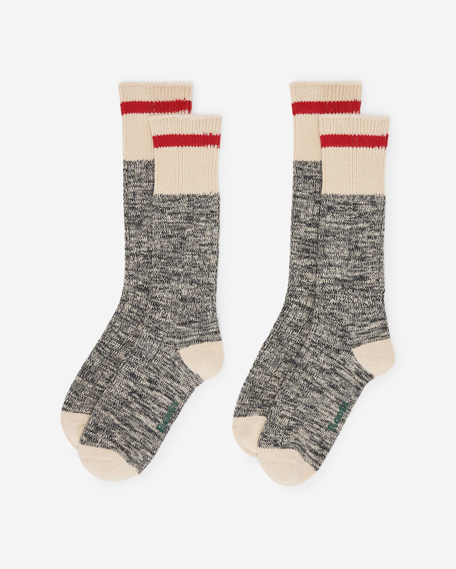 calcetines clásicos de algodón para adultos paquete de 2