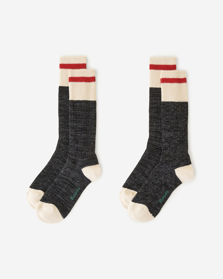 calcetines de cabina de algodón para adultos paquete de 2