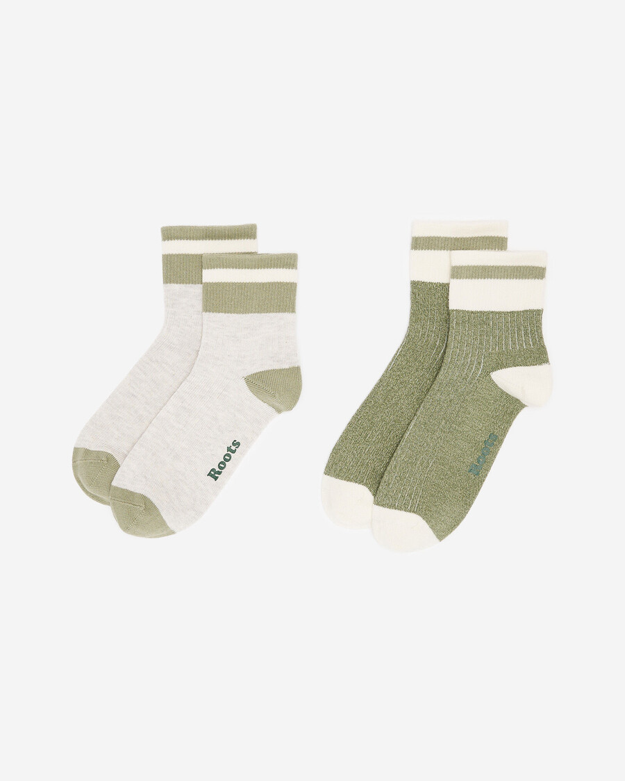 calcetines tobilleros de algodón para adultos paquete de 2