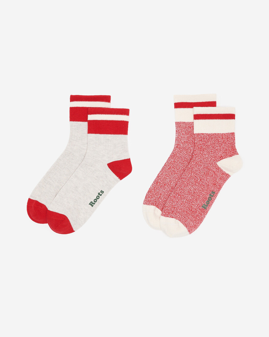 calcetines tobilleros de algodón para adultos paquete de 2