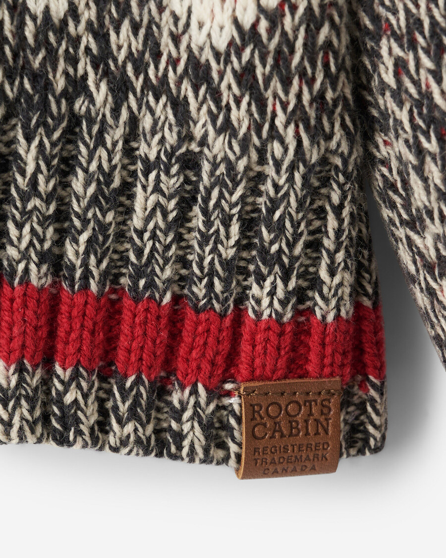 cárdigan fair isle de cabaña para niños pequeños