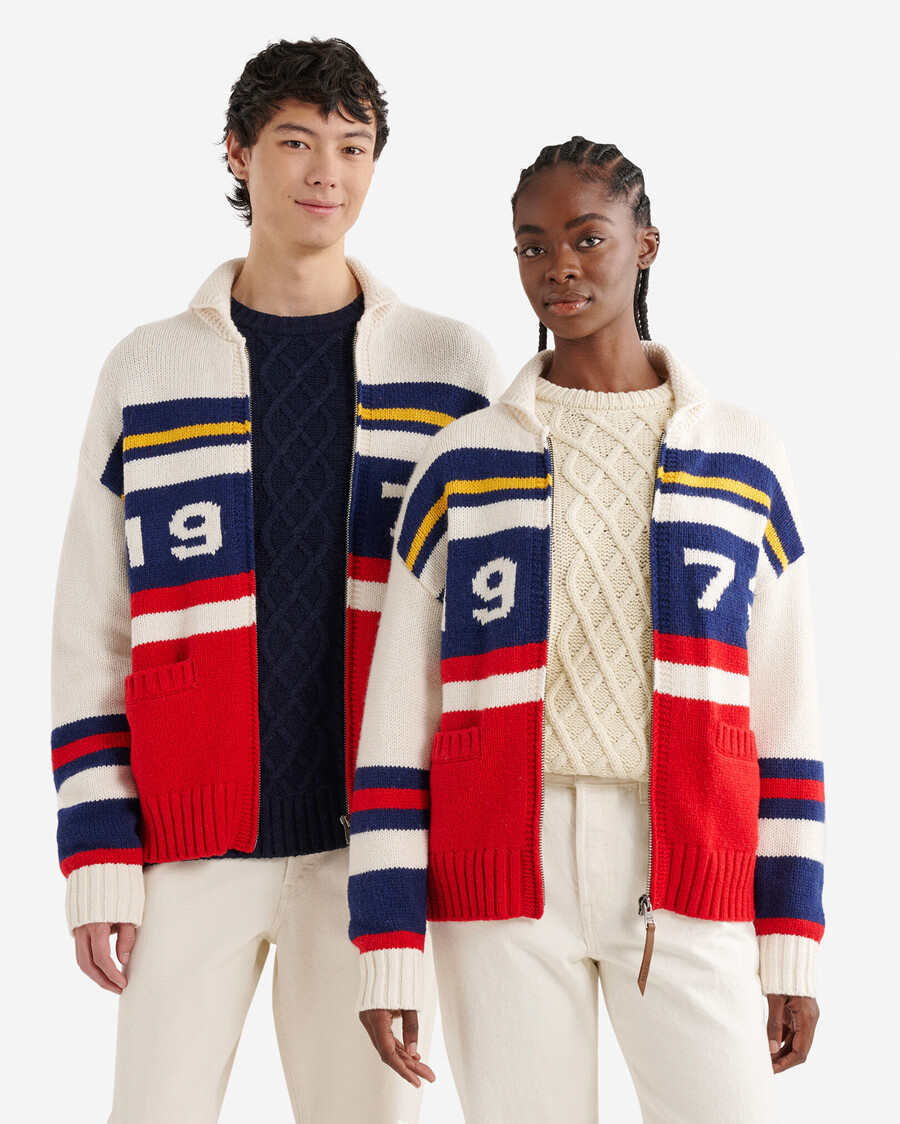 suéter de curling alpine goods