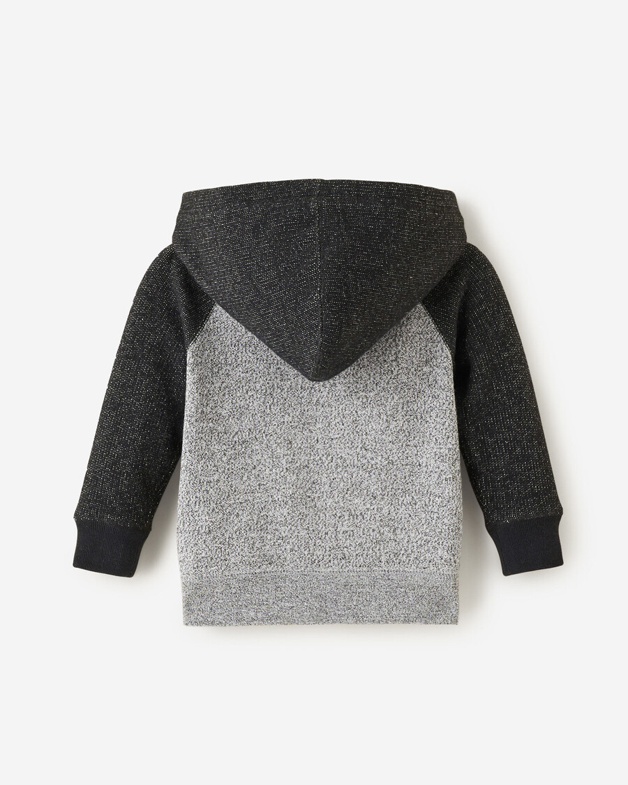 sudadera con capucha y cremallera completa original orgánica para bebé