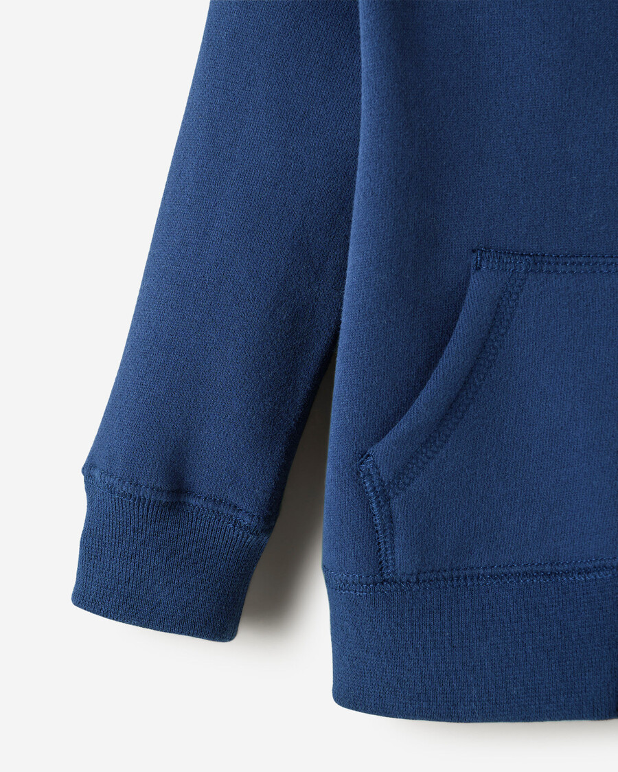 sudadera con capucha y cremallera completa original orgánica para bebé