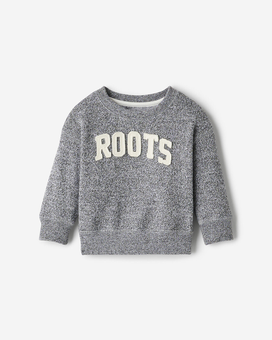 sudadera con apliques baby roots