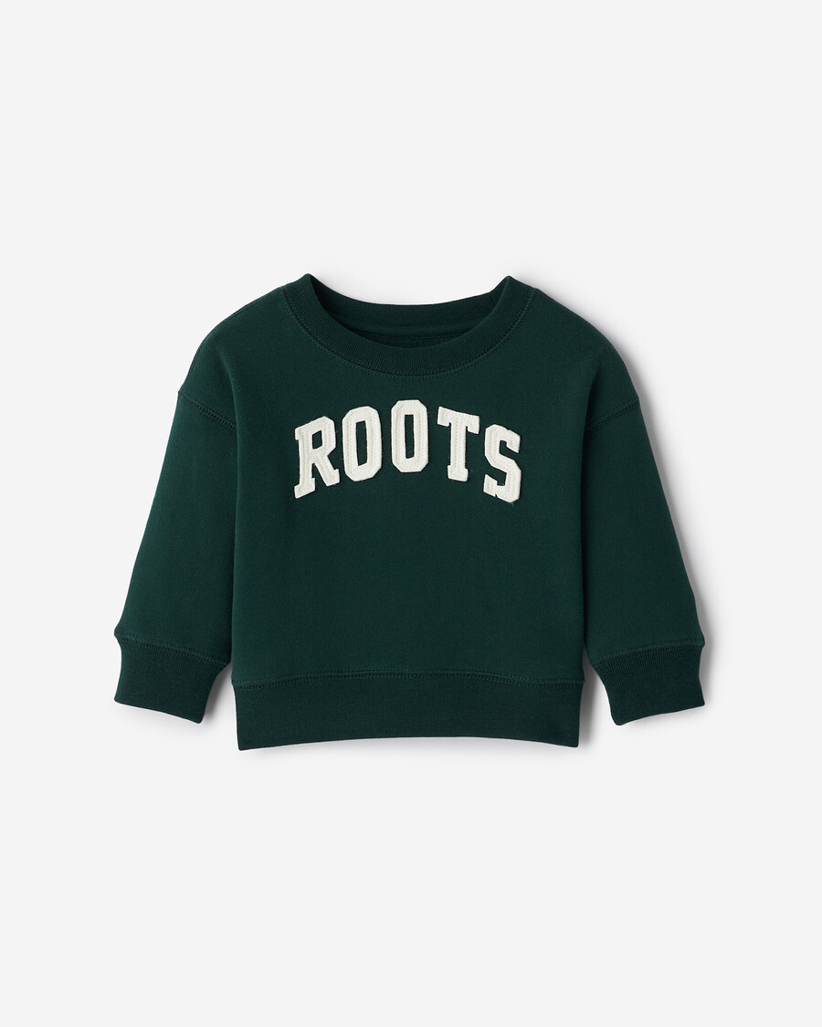 sudadera con apliques baby roots