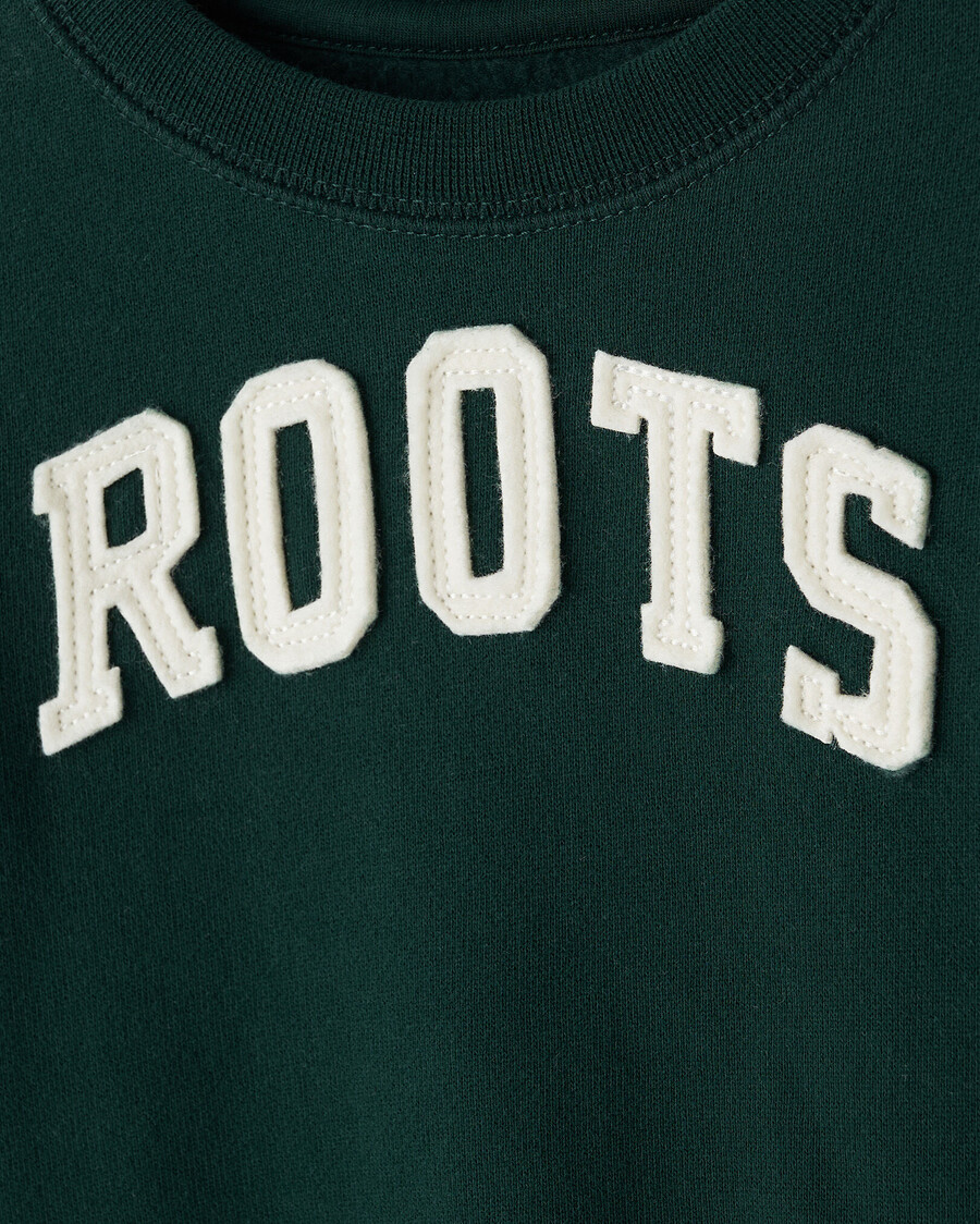 sudadera con apliques baby roots