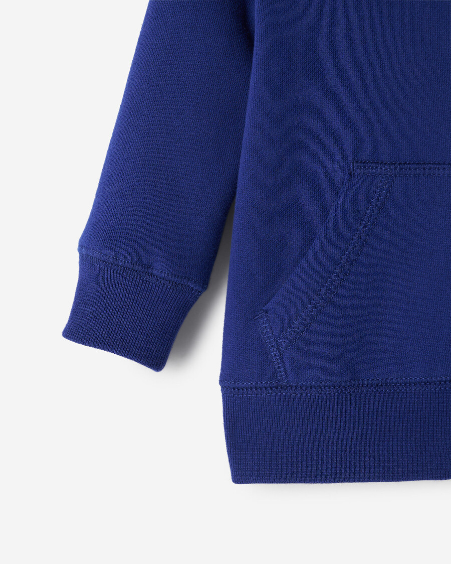 sudadera con capucha y cremallera completa original orgánica para bebé