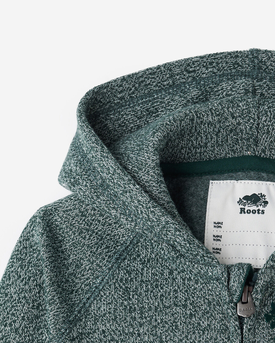 sudadera con capucha y cremallera completa original orgánica para bebé