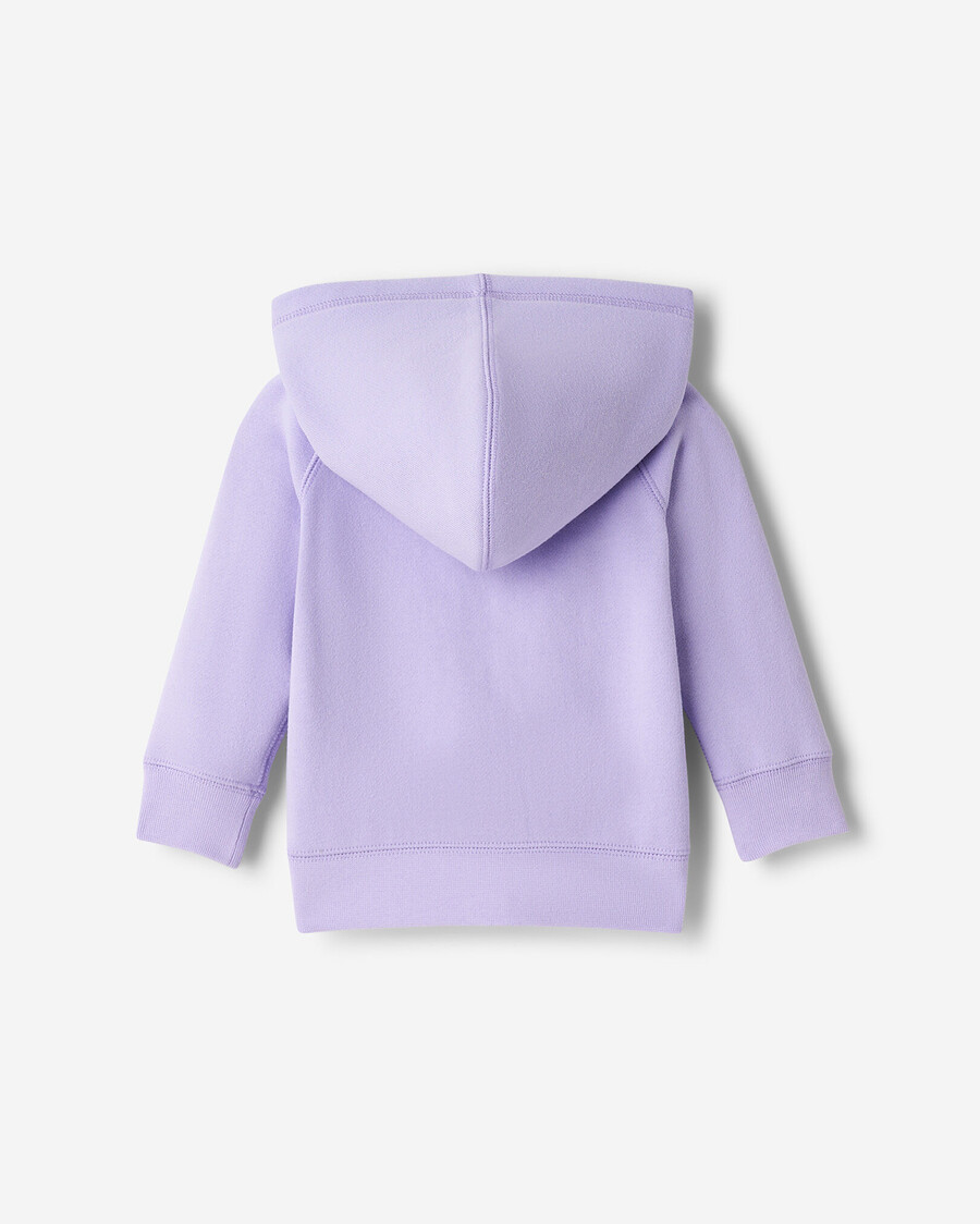 sudadera con capucha y cremallera completa original orgánica para bebé