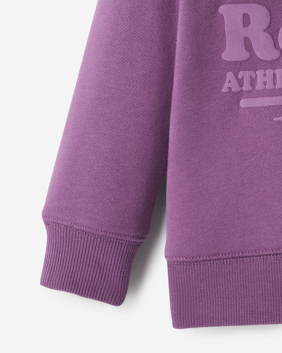 sudadera con cuello redondo de castor para bebé heritage