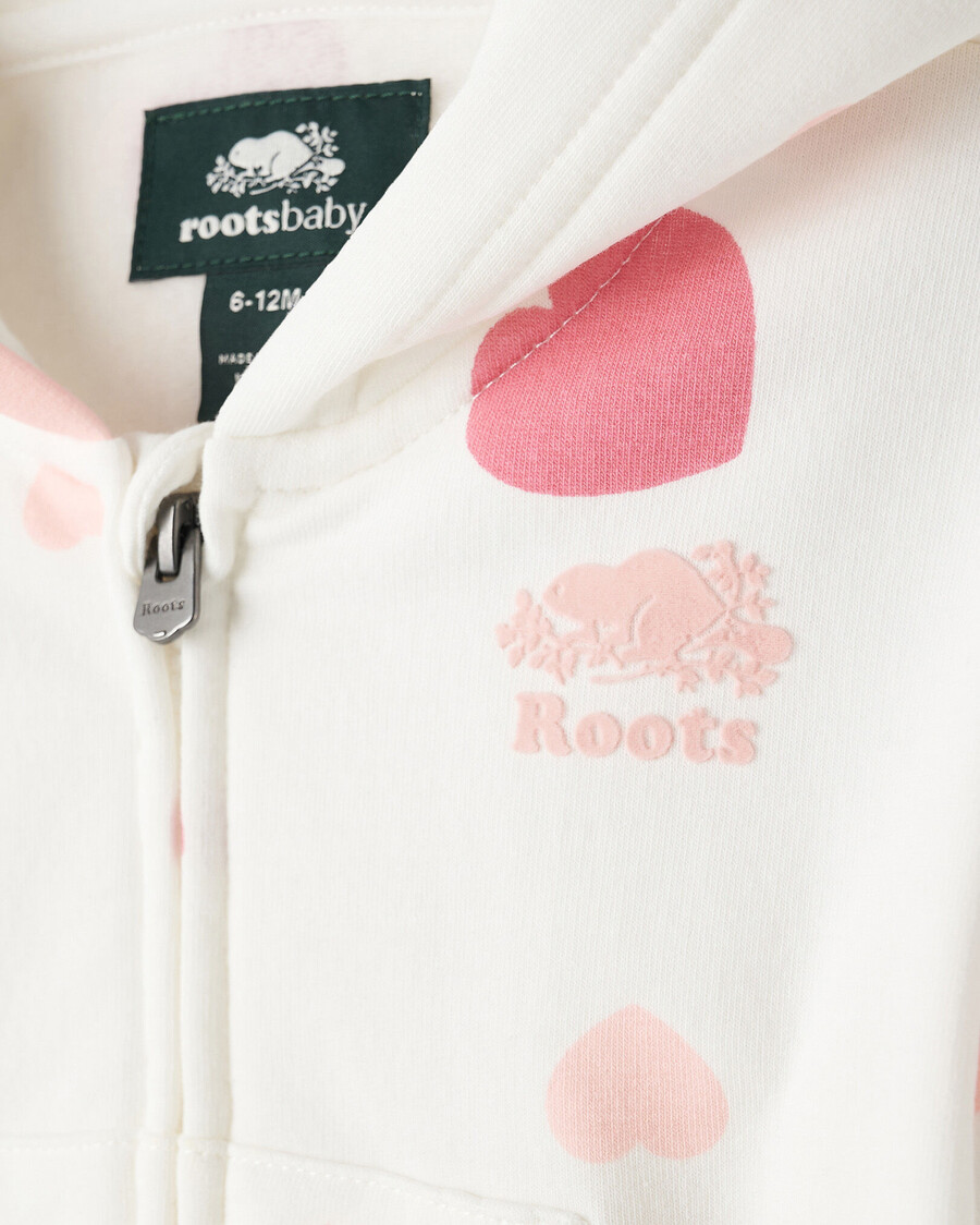 sudadera con capucha y cremallera baby cozy love bear