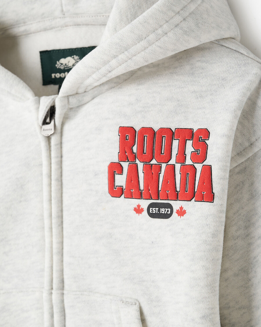 sudadera con capucha y cremallera completa baby northern roots