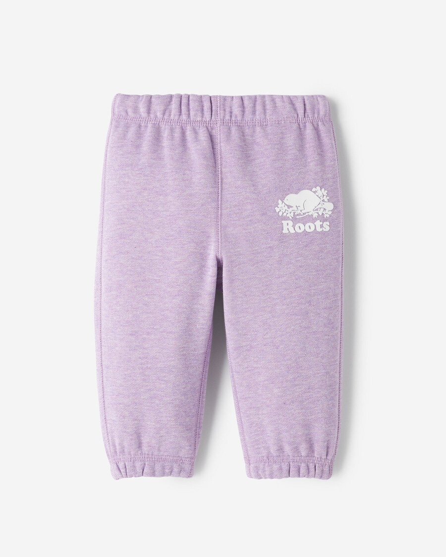 pantalón deportivo original con brillo para bebé