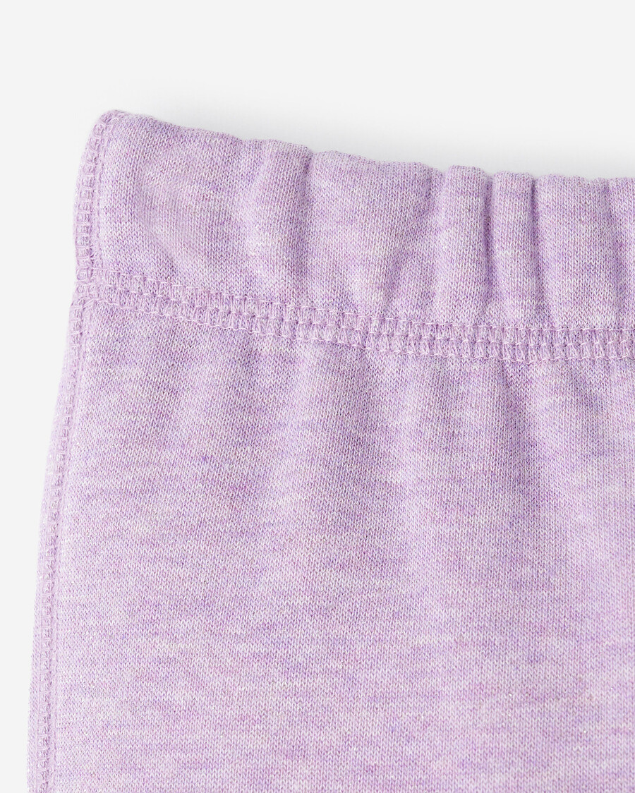 pantalón deportivo original con brillo para bebé