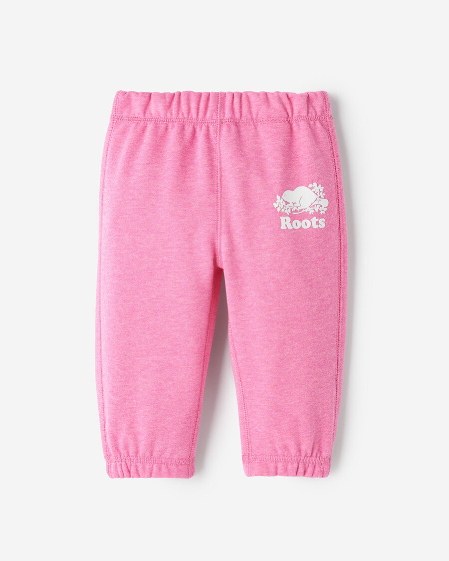 pantalón deportivo original con brillo para bebé
