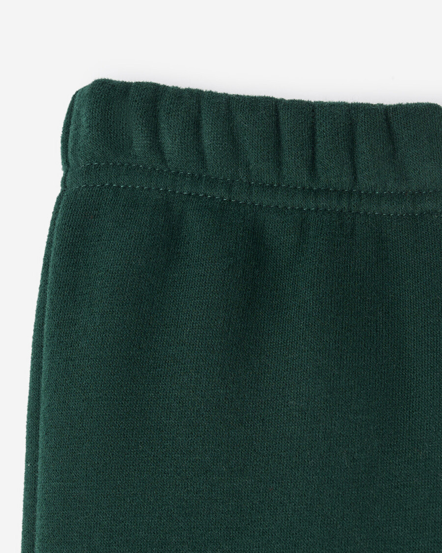 pantalón deportivo con apliques de cuadros para bebé